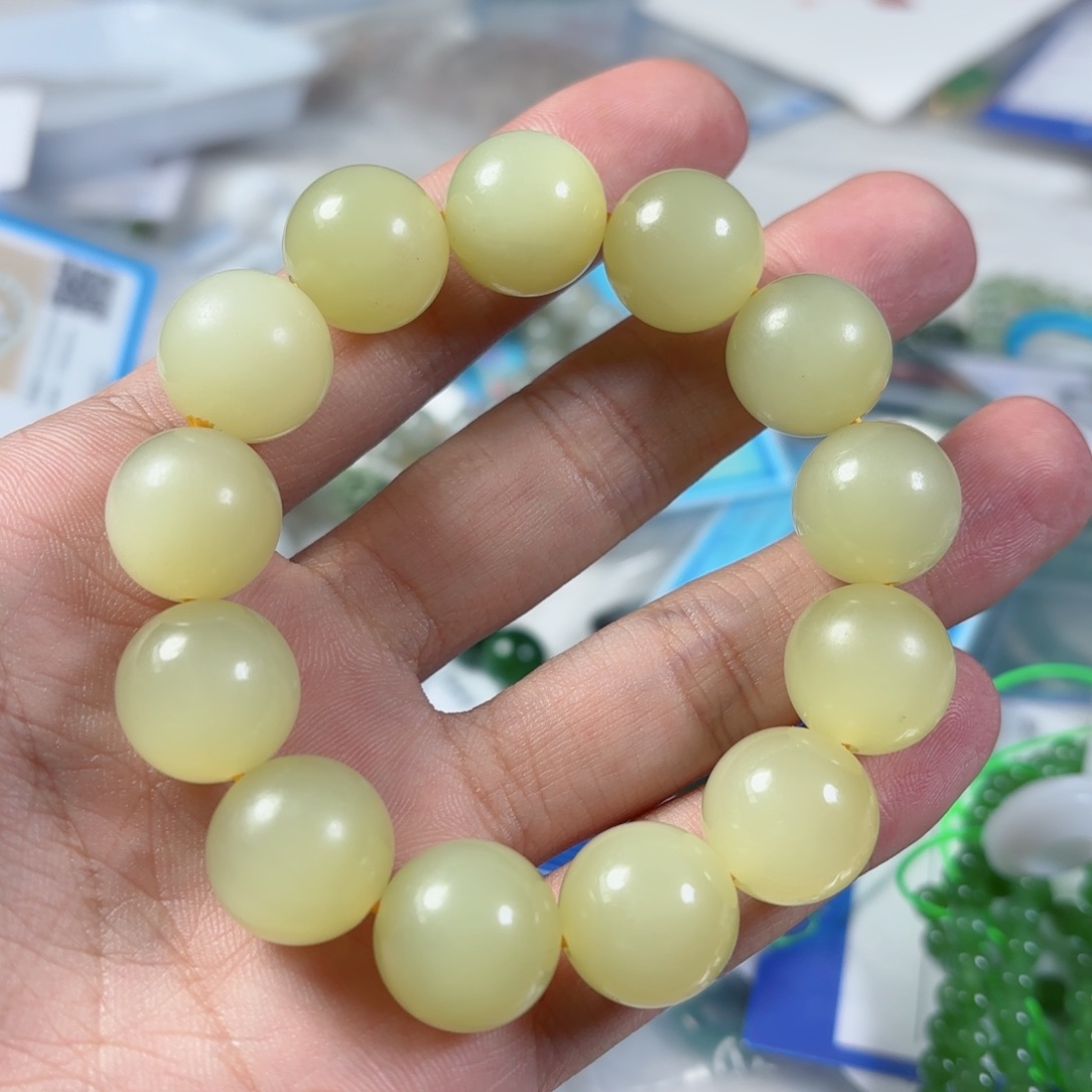 和田玉手链未镶嵌