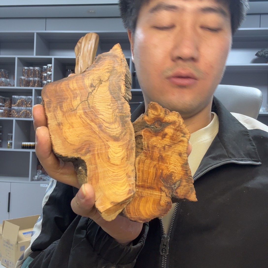 线香太行崖柏毛料