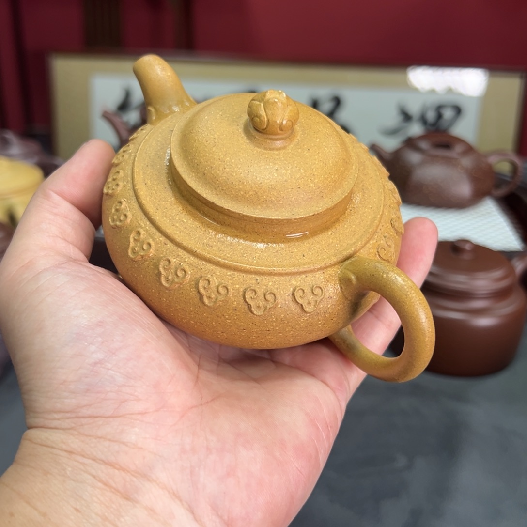 茶壶紫砂云肩如意