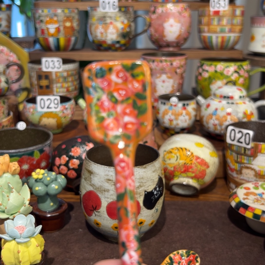 香***锐景德镇陶瓷手绘勺子