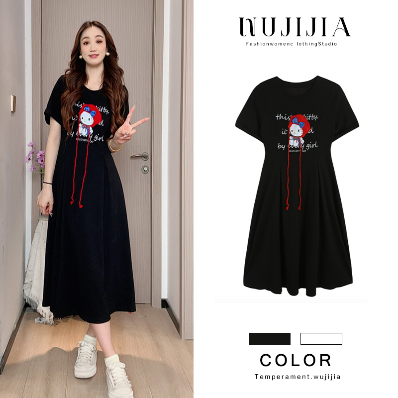 【小红帽】黑色连衣裙ZL109922