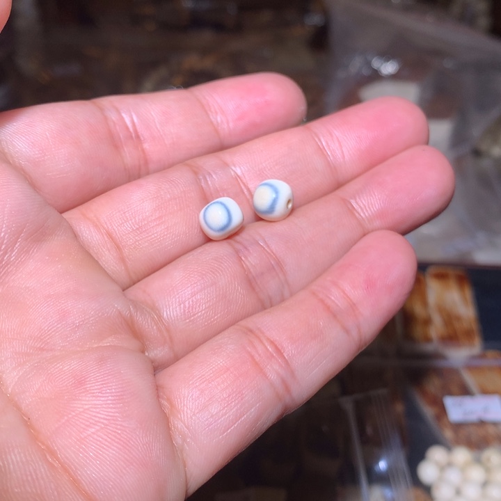 从***白猛犸象牙手串/手链/手镯猛犸牙