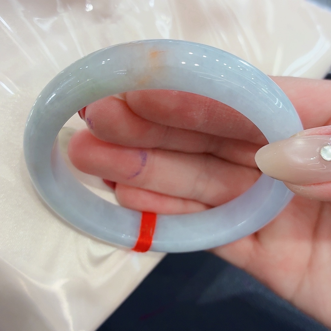 翡翠未镶嵌手镯翡翠59-60圈口