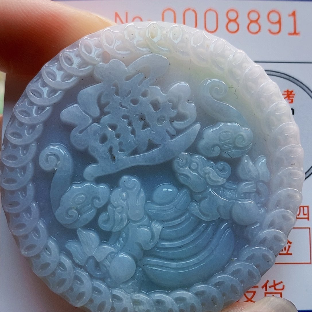 吊坠(不含链)未镶嵌翡翠