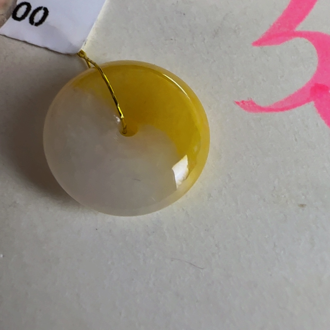 颈饰未镶嵌翡翠F****金老坑