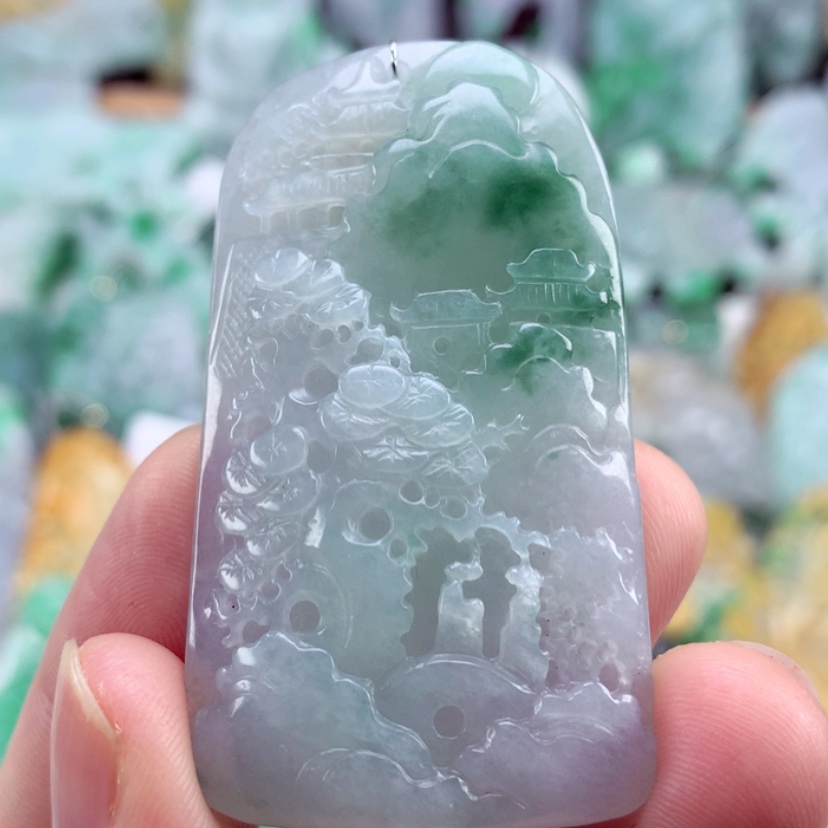 【闪购商品】翡翠吊坠(不含链)未镶嵌