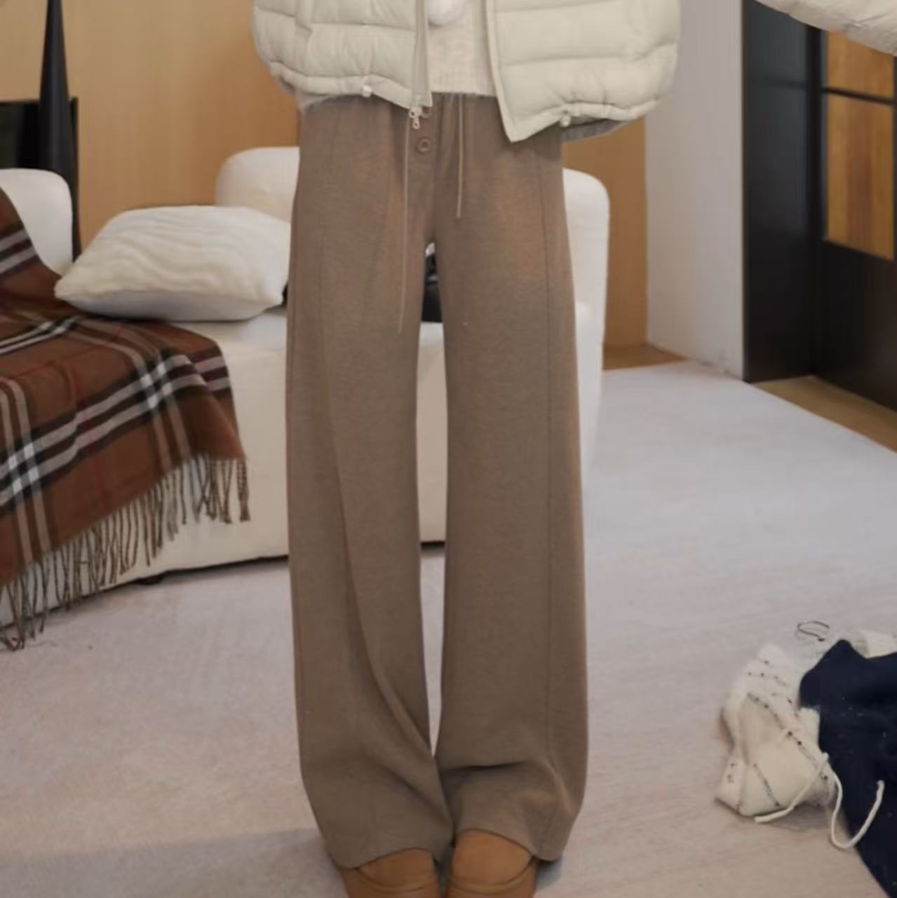 余紫绮【自由旅者】新款秋冬百搭休闲卫裤YC2867060