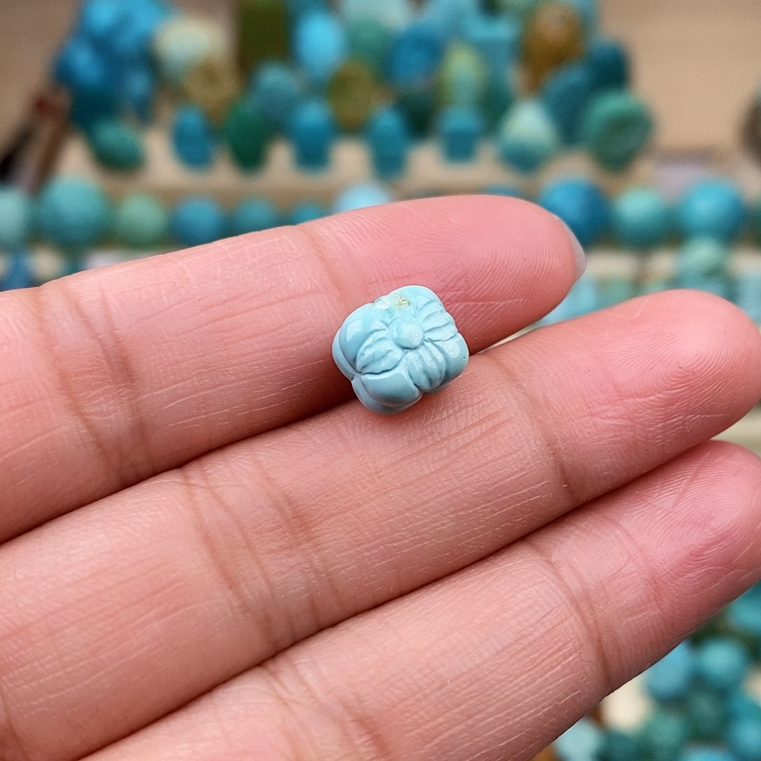 绿松石珠宝奇石未镶嵌