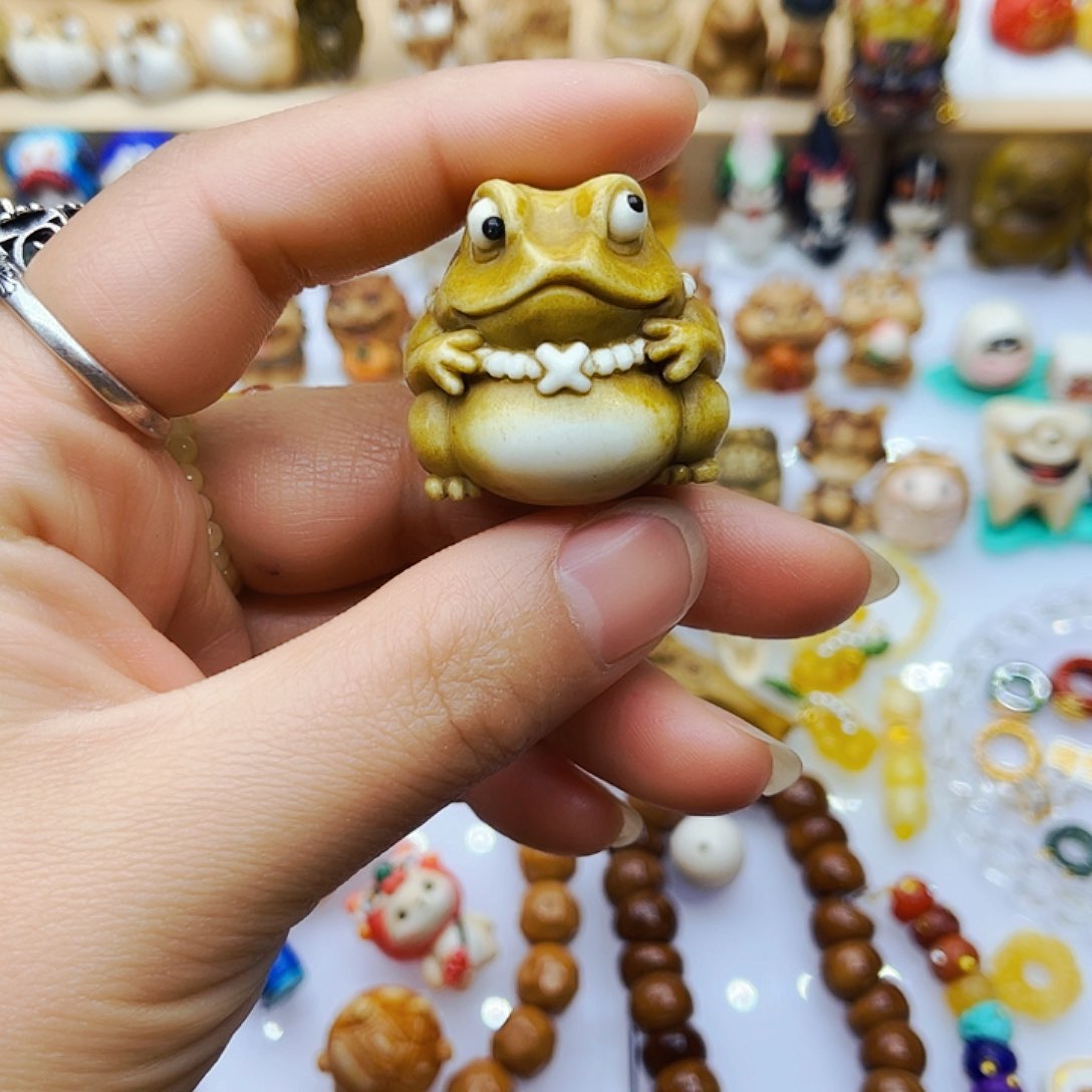 其他鹿骨手工打磨配饰