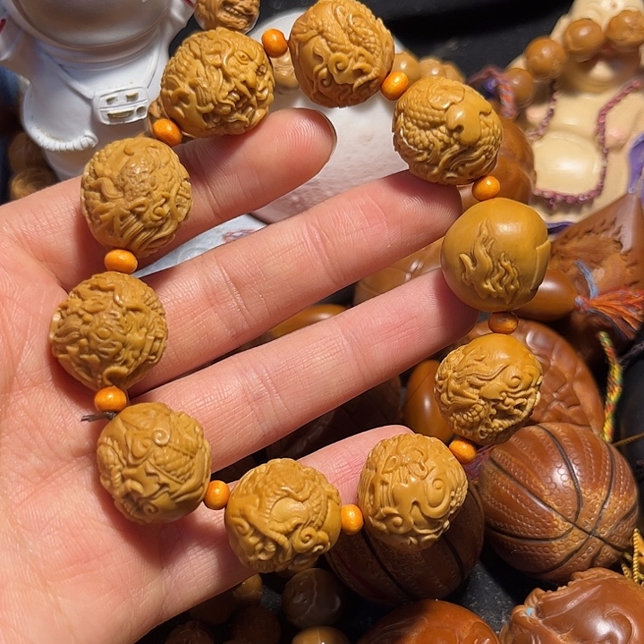 橄榄核手串/手链九龙