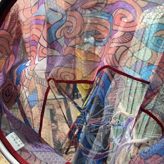 带灯抄网头一个。           