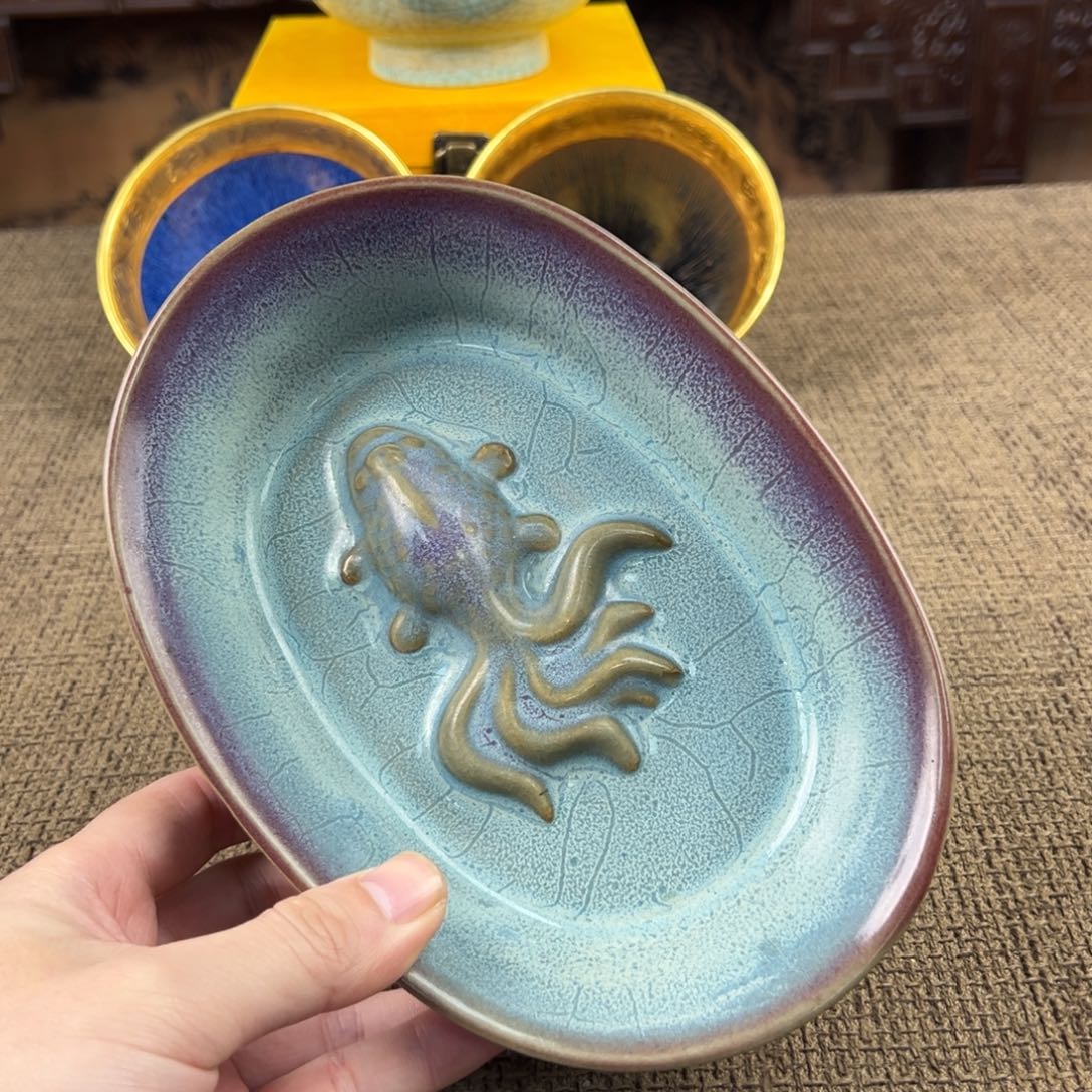 瓷片陶瓷艺术瓷器摆件