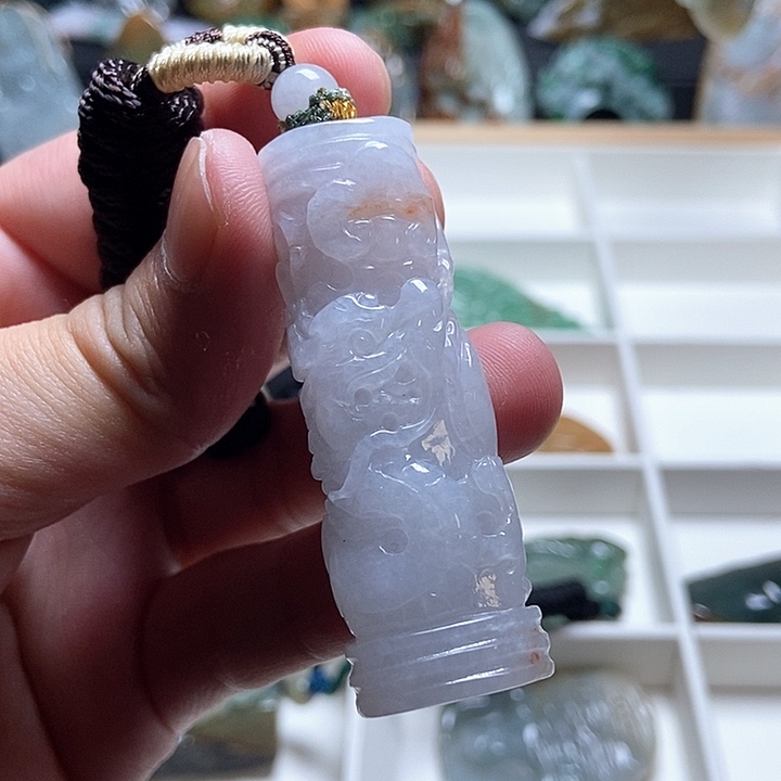 翡翠未镶嵌颈饰翡翠a货