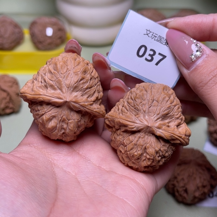 文玩核桃把件43尺全品南瓜037