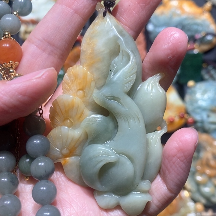 岫玉毛衣链未镶嵌
