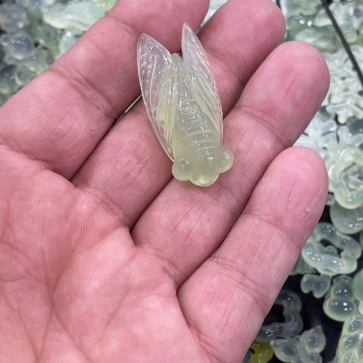 蛇纹石玉合金颈饰