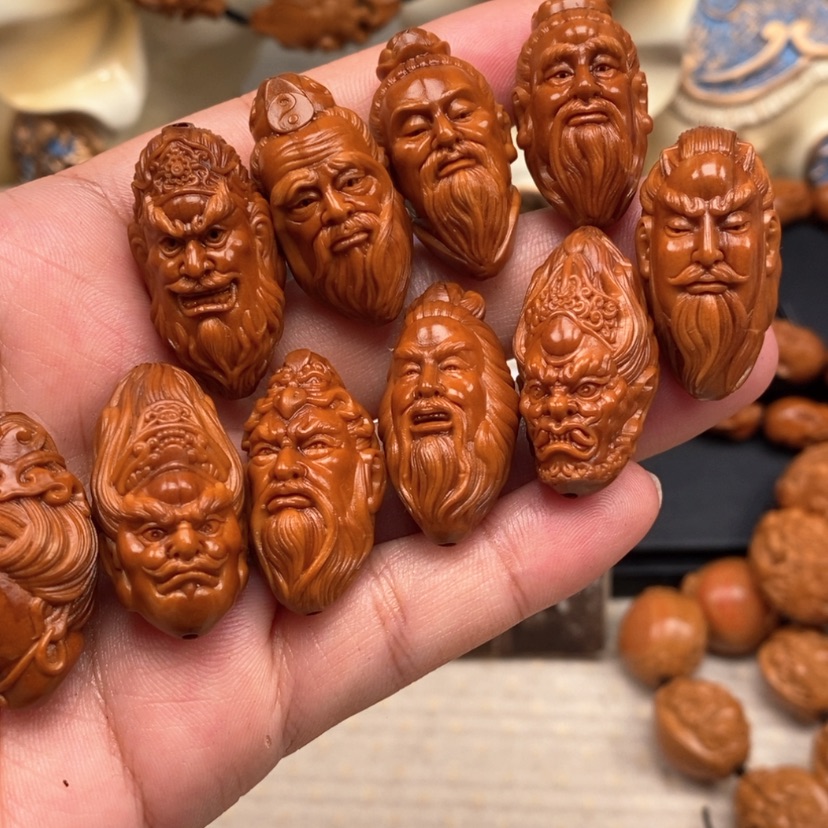 【闪购商品】橄榄核手串橄榄手工雕刻工艺