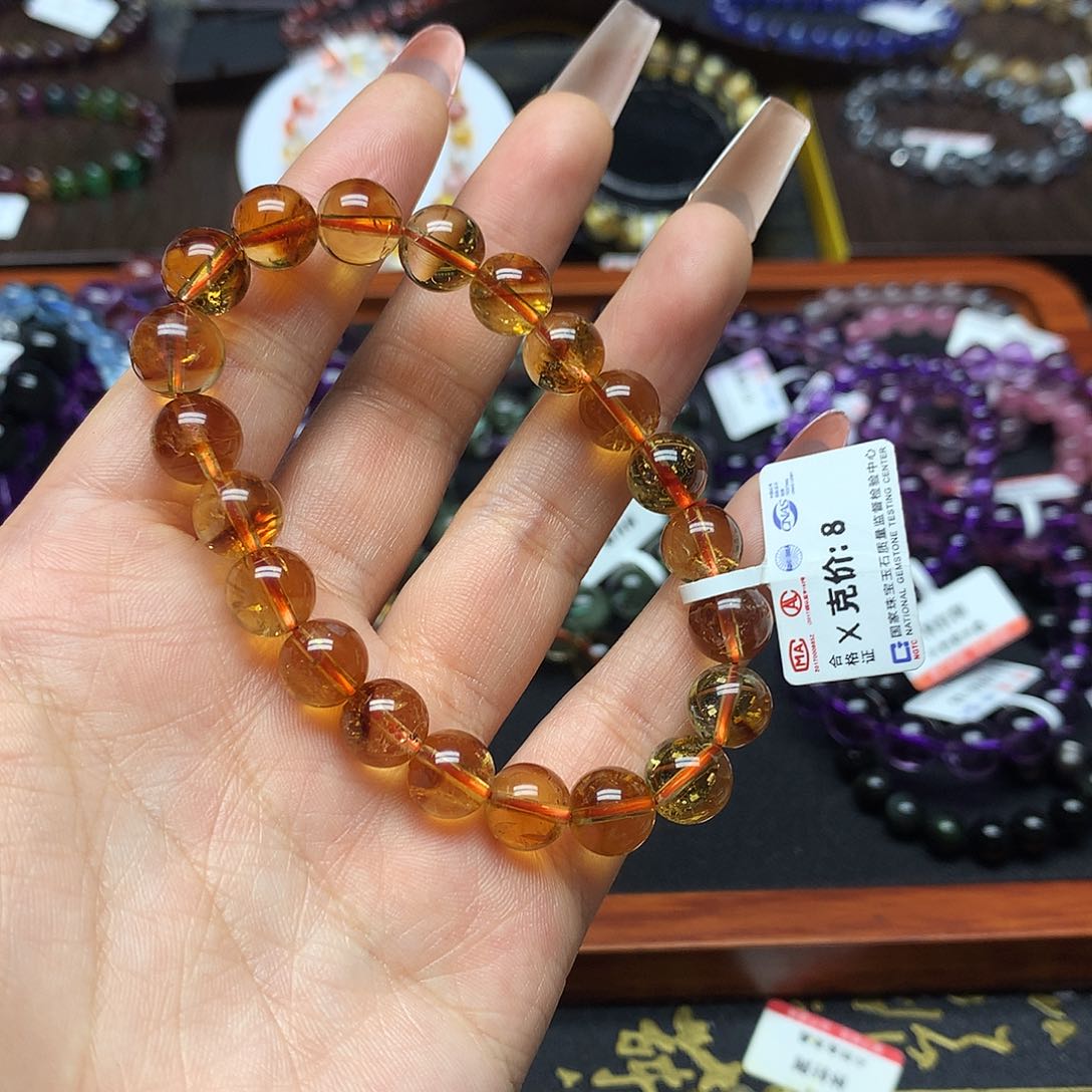 水晶手串未镶嵌手链