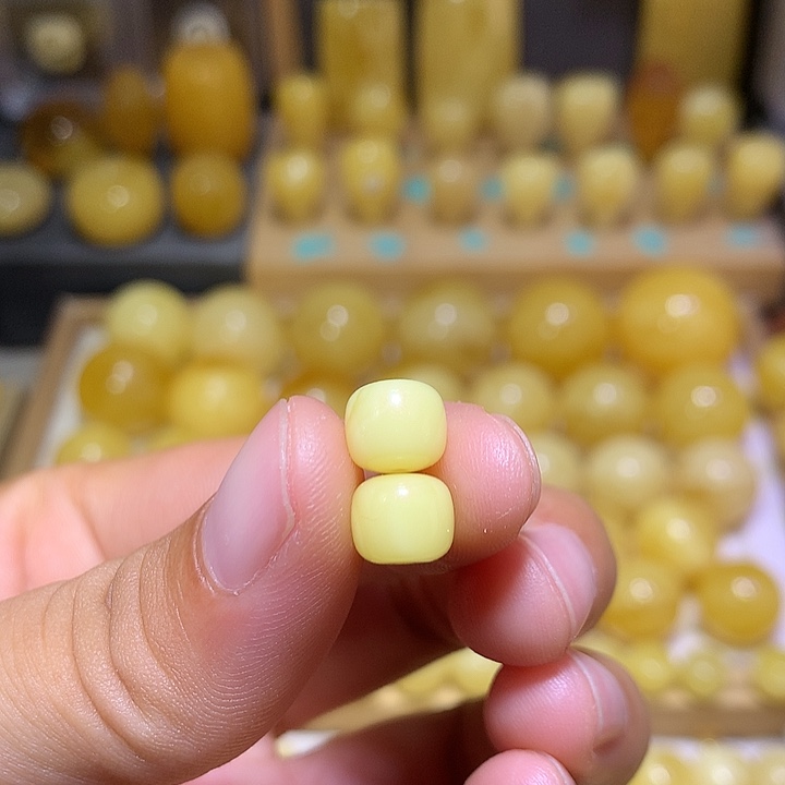 裸石蜜蜡未镶嵌天然俄料浓白蜡精工老型8