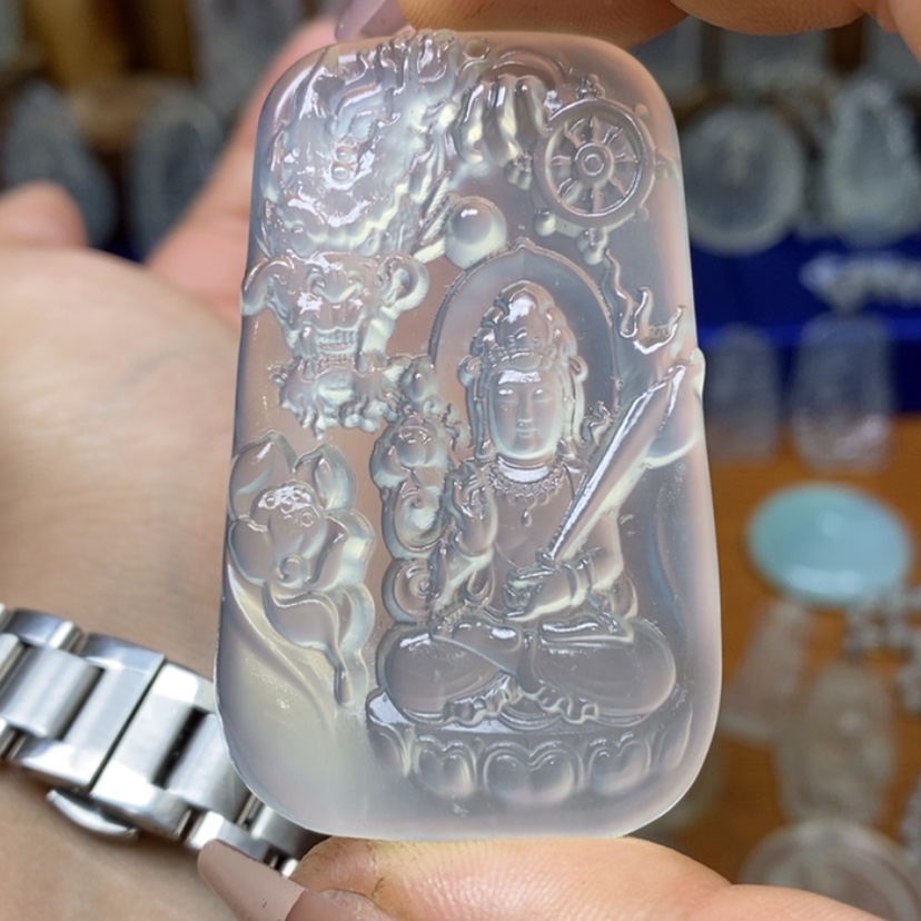 【闪购商品】蛇纹石玉颈饰未镶嵌