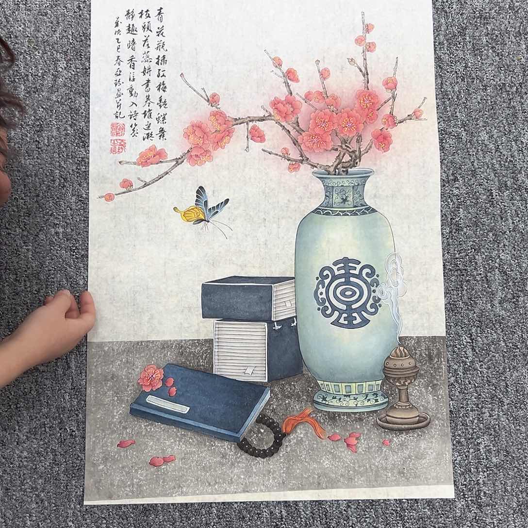 国画纯手绘字画作品欣赏