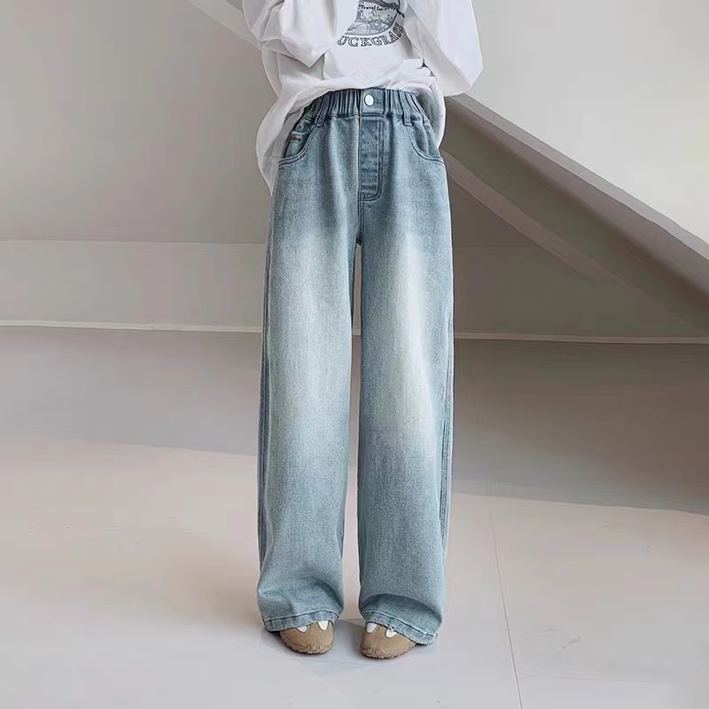 春夏款直筒牛仔裤403