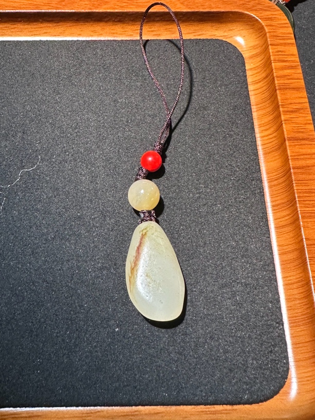 新疆和田玉手机吊坠母亲节礼物和田玉直播