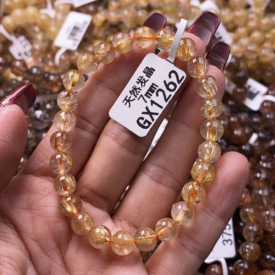 水晶手链未镶嵌水