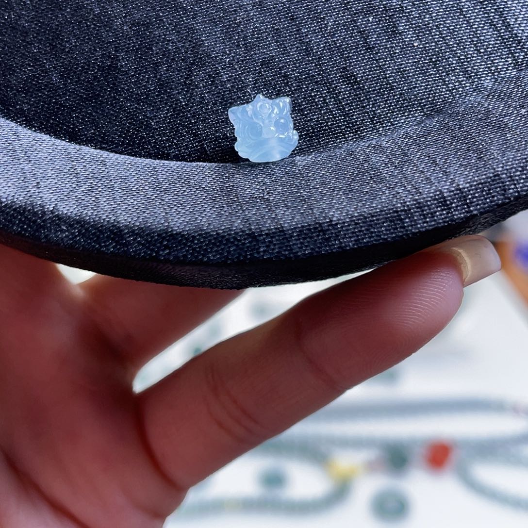 翡翠散珠卡7小醒狮单个