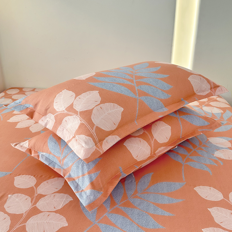 叶语情深  通用枕套一对（48*74cm）