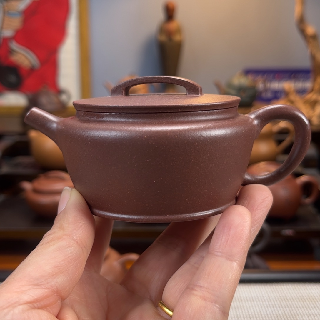 紫砂茶具半手工制作