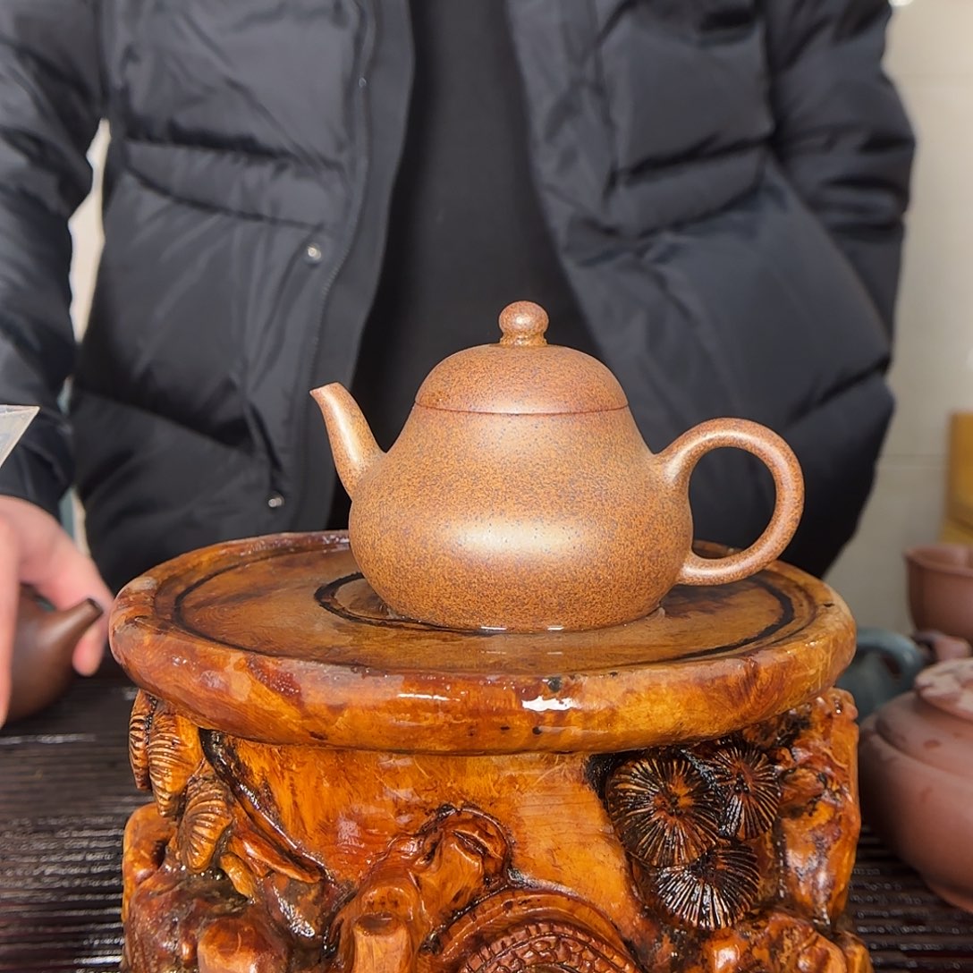 紫砂茶壶韩佳豪老师。230c c