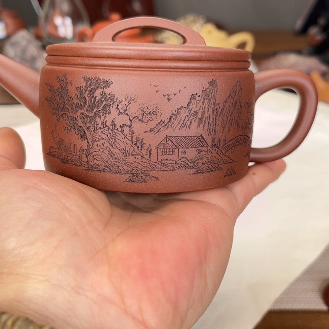 紫砂茶壶T****o半手工制作260cc