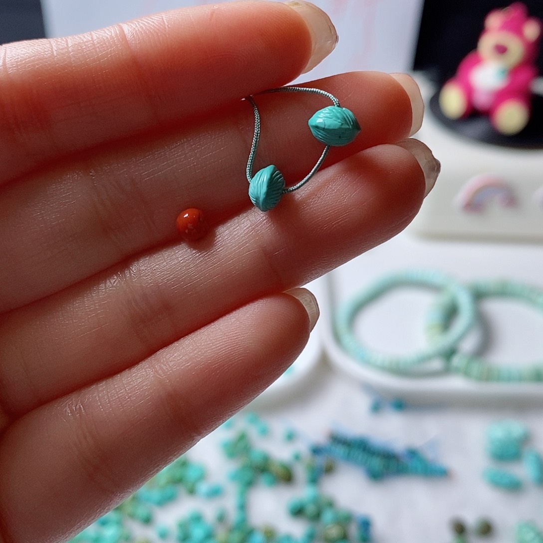 南红玛瑙颈饰未镶嵌