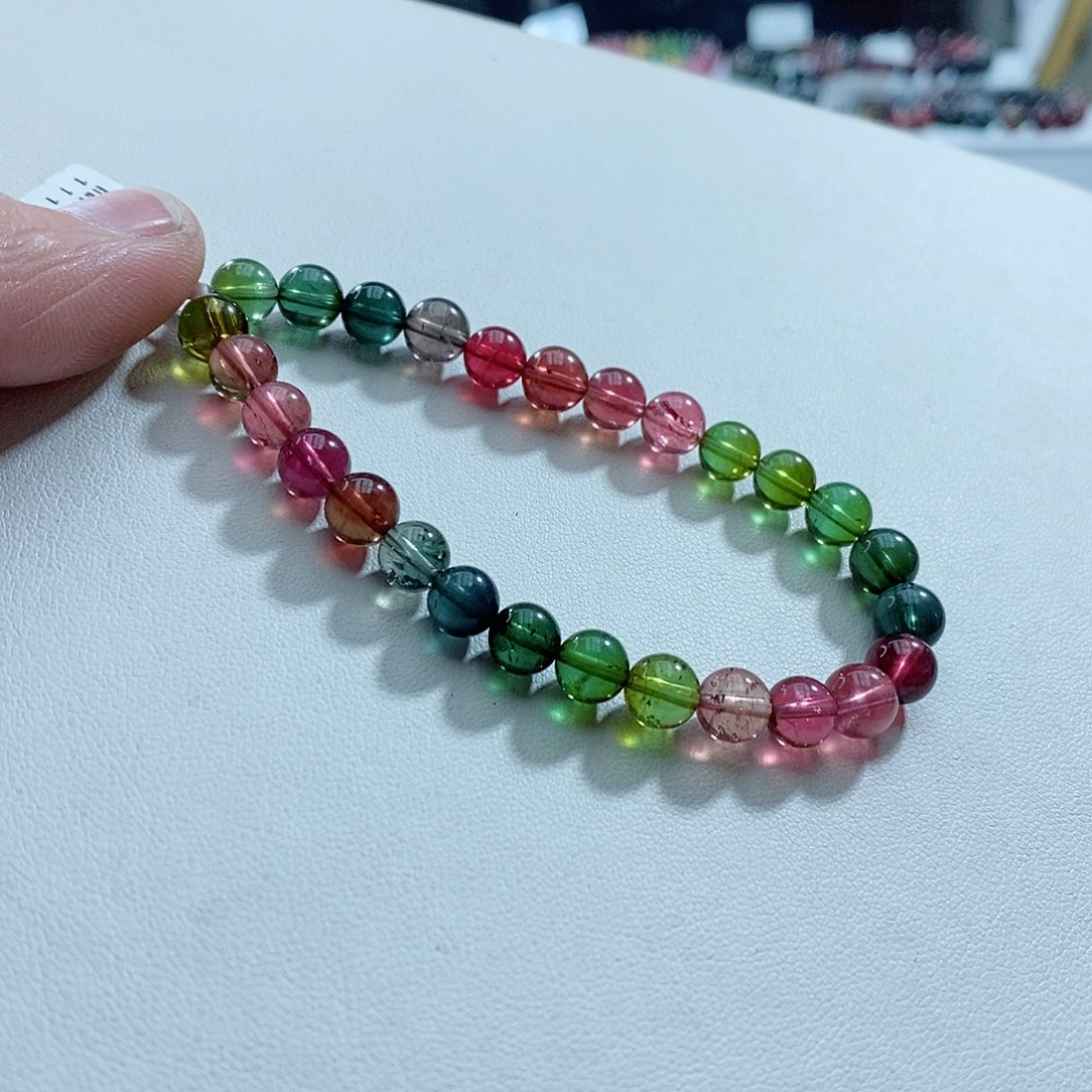 碧玺手链未镶嵌手链