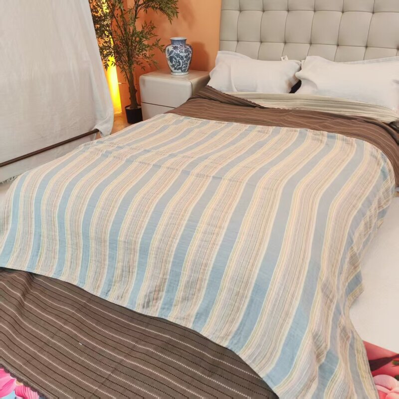 边兰150*200轻奢高档罗布麻亲肤床盖