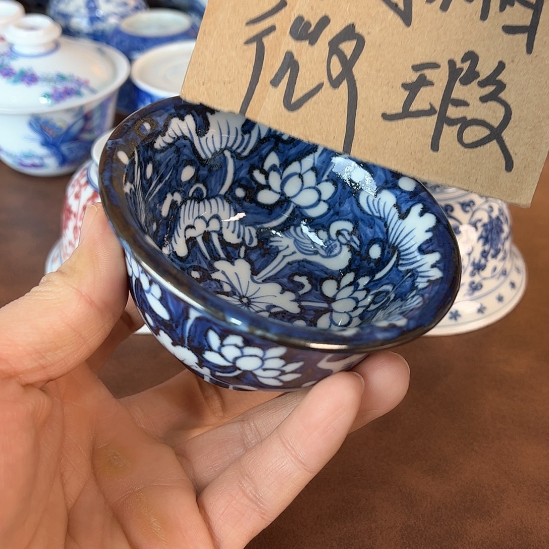 杯景德镇全手工手绘陶瓷