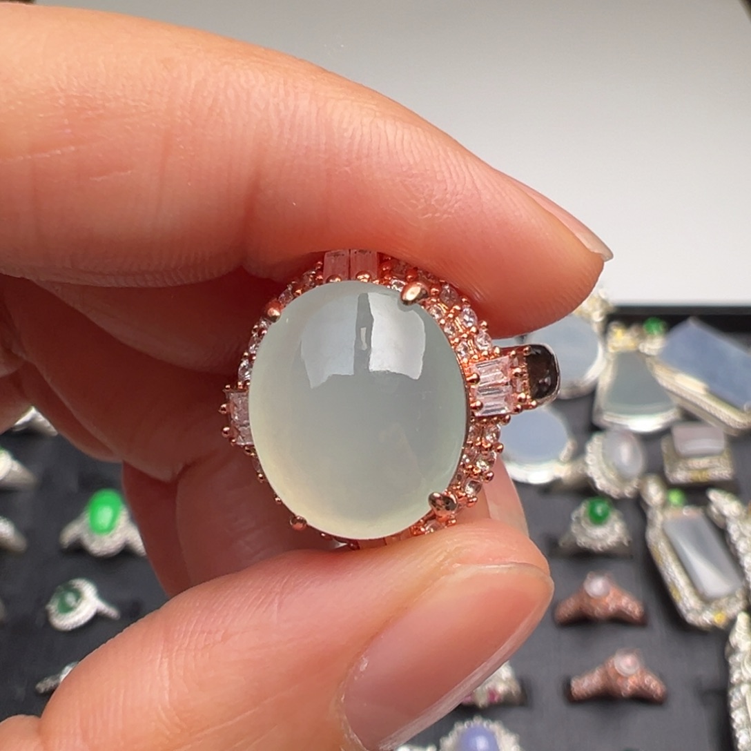 定制翡翠未镶嵌天然翡翠A货