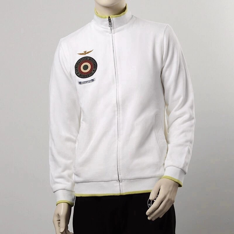 男立领拉链抓绒加厚厚棉卫衣外套原单高端尾货尾货