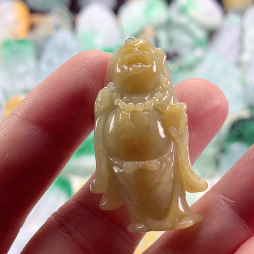 【闪购商品】翡翠吊坠(不含链)未镶嵌