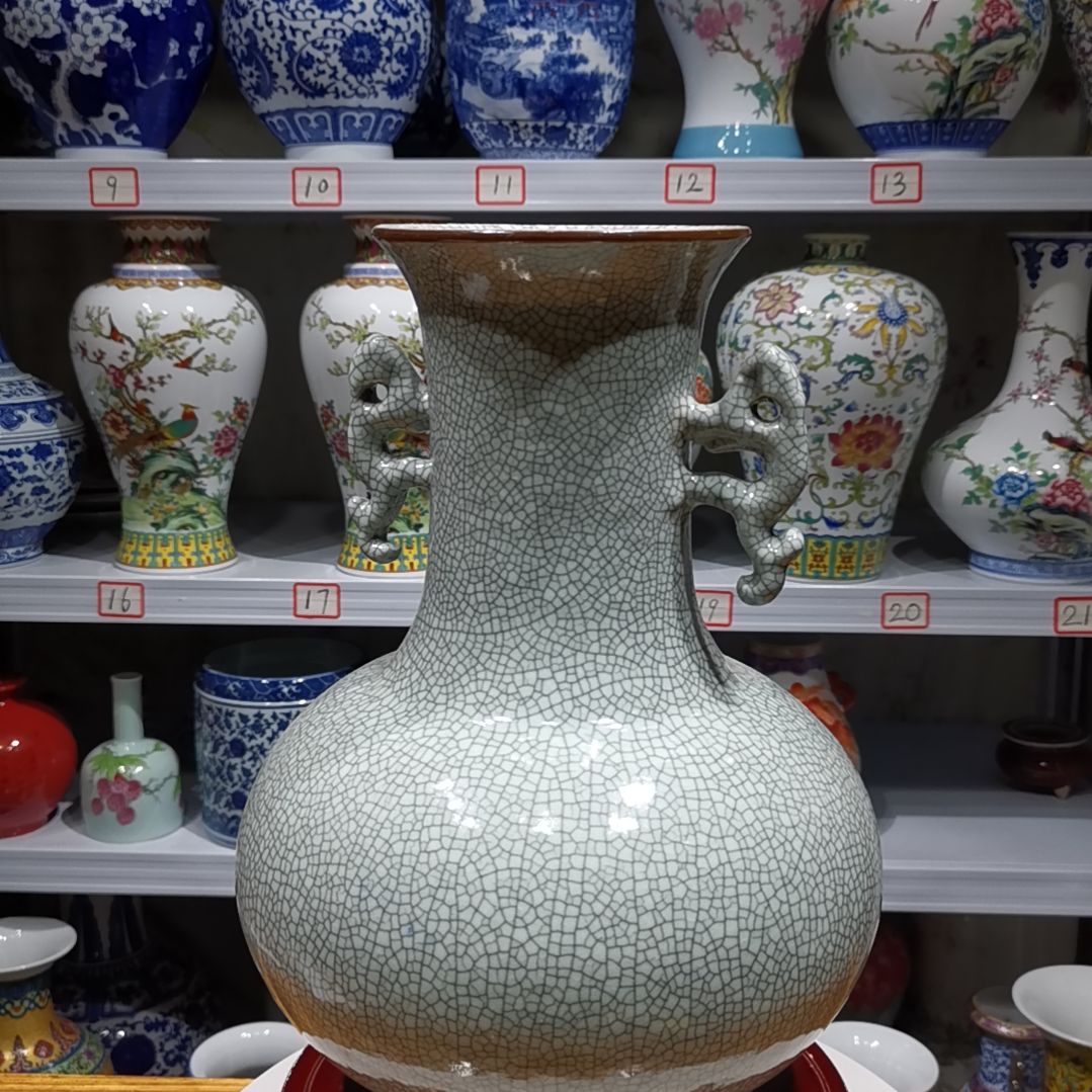 瓶景德镇陶瓷花瓶摆件