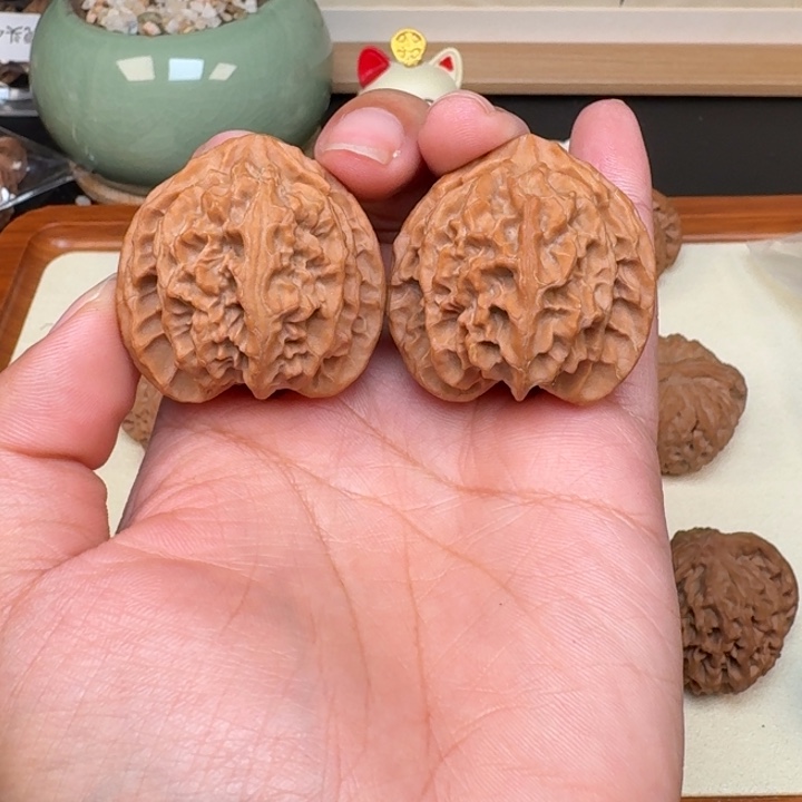 文玩核桃把件全品苹果37