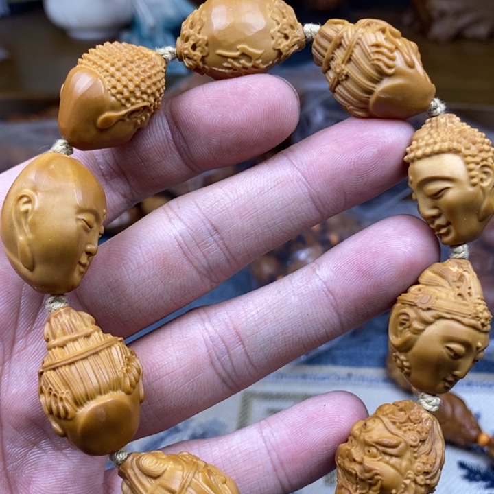 橄榄核手串/手链橄榄核雕工艺手串