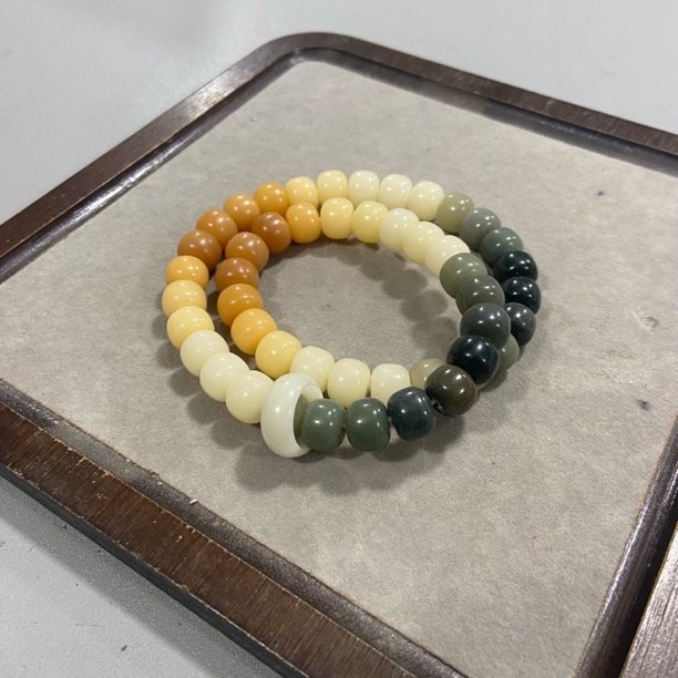 A634渐变菩提双圈卡1.0跑环款单圈手串