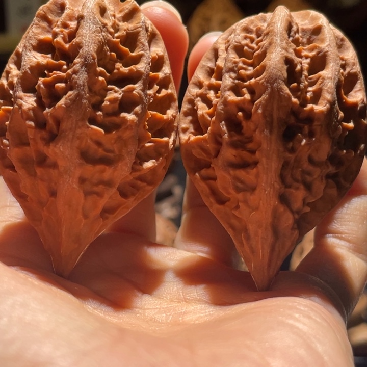 吊坠文玩核桃柳叶8