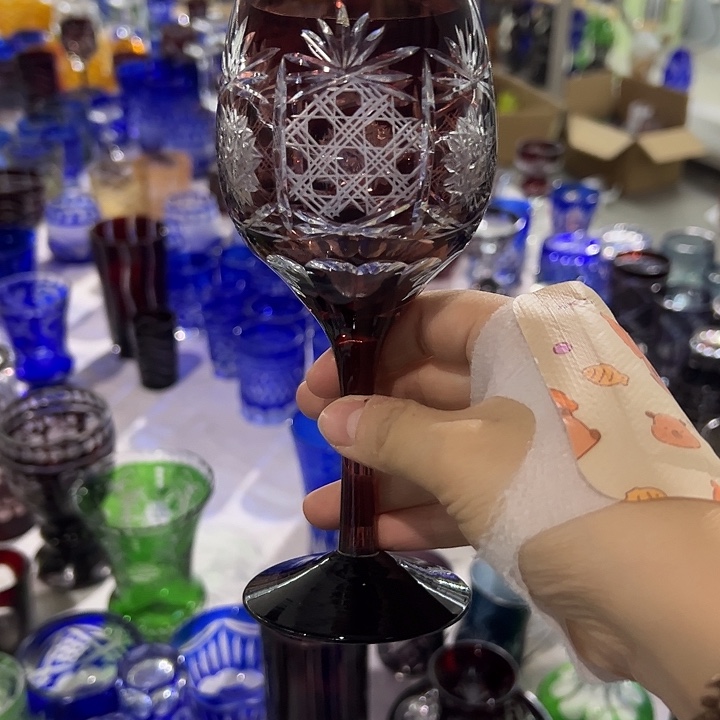 水晶玻璃手柄款微瑕一个