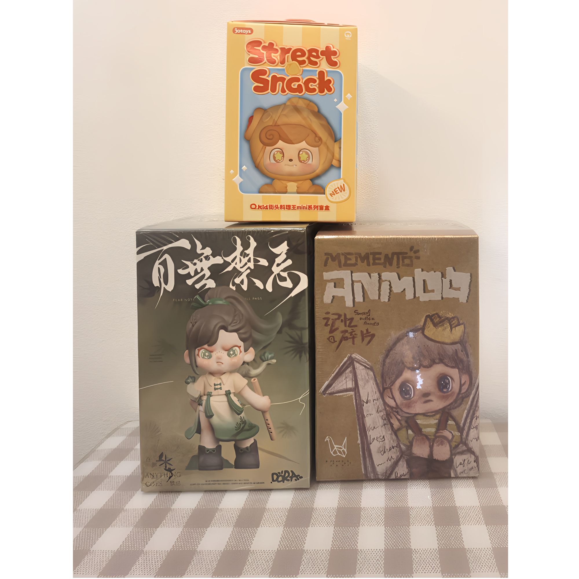 (乐森拆盒)梓梓贴贴盲盒潮玩系列【包车】