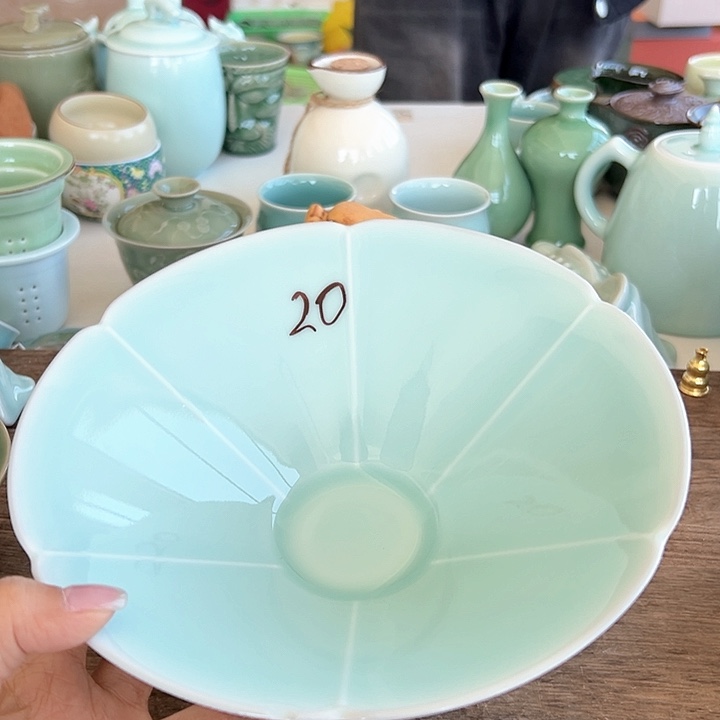 小米茶器龙泉青瓷