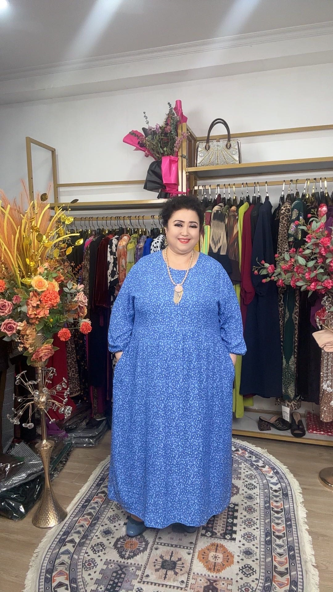 【新疆包邮】gulluk  manqir 大版大码女装连衣裙