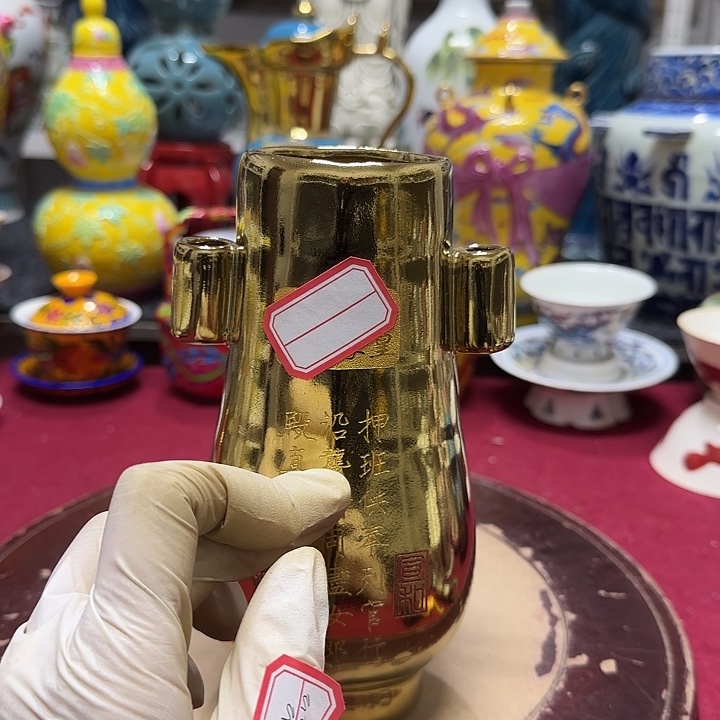 摆件工艺品瓷片装饰